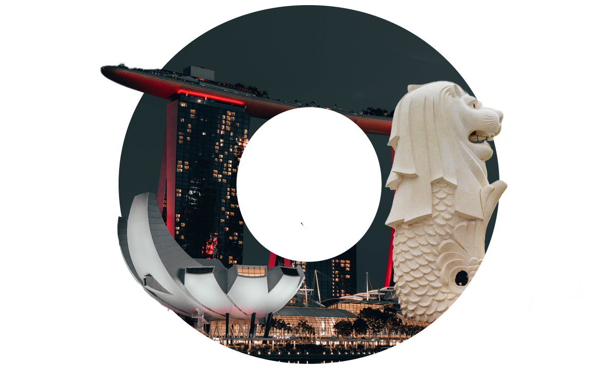 Photomontage Singapour 1